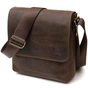 Сумка Grande Pelle Чоловіча Коричнева (11432) - зменшене зображення 1