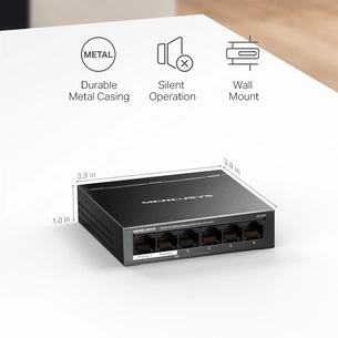 Комутатор Mercusys MS106LP  зображення 1