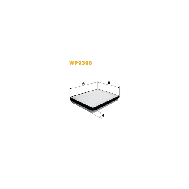 Фильтр салона Wixfiltron WP9398 - изображение 1