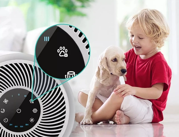 Очищувач повітря Levoit Air Purifier Core P350 Pet Care (HEAPAPLVNEU0035) - зображення 7