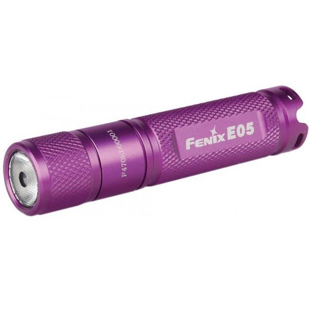 Ліхтар Fenix E05 Cree XP-E фіолетовий (E05R2p) - зображення 1