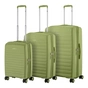 Набір валіз 2E Aero (L+M+S), оливково-зелені (2E-SPP-AERO-SET3-MG) - зменшене зображення 2