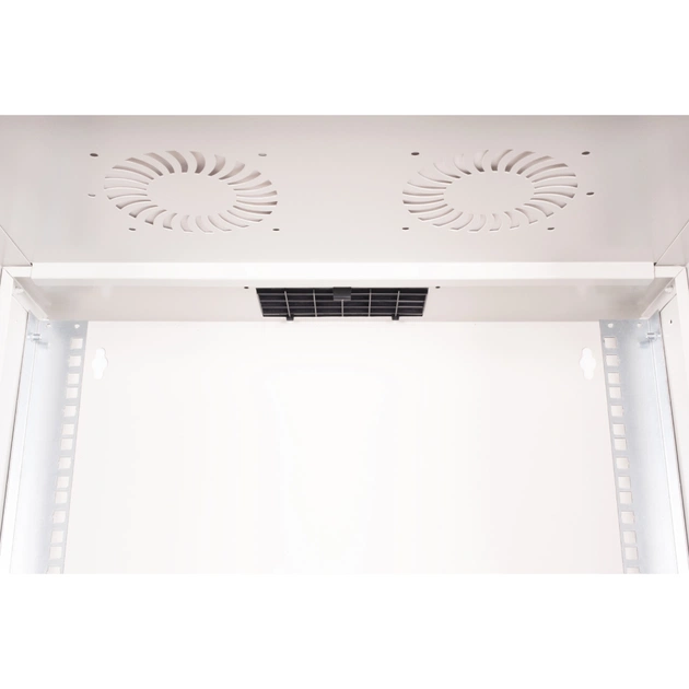 Шафа настінна Digitus SOHO PRO 12U 19" 540x400, perforated door, grey (DN-49210) - picture 8