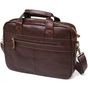 Сумка Vintage Шкіряна для ноутбука Коричнева (20681) - зменшене зображення 2