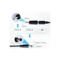 Кабель живлення USB to DC 5.5x2.5mm + 3.5x1.35mm 9V-12V 0.8m 18W Kingda (KD-USB-DC9/12) - зменшене зображення 2