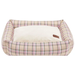 Лежак для тварин Chloe's Home Дублін S рожевий (CLH4067) зображення 1