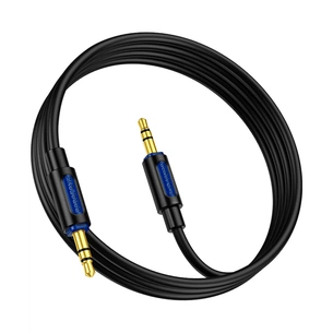 Кабель мультимедійний 3.5mm M to 3.5mm M 1.0m silicone black BOROFONE (6941991114373) зображення 1