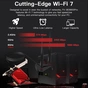 Бездротовий адаптер Fenvi FV-BE8800Pro Wi-Fi 7, Bluetooth 5.4 Gaming Tri Band 2.4G/5G/6GHz - preview 5