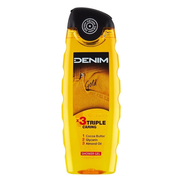 Гель для душу Denim Gold потрійний догляд 400 мл (8008970038810) - зображення 1