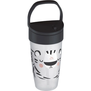 Поїльник-непроливайка Lovi Salt & Pepper із силіконовою трубочкою 350 мл (35/357) зображення 1