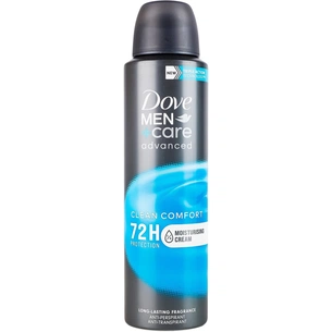 Антиперспирант Dove Men+Care Advanced Clean Comfort Antiperspirant 150 мл (8720181284335) изображение 1