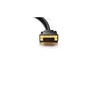 Кабель мультимедийный HDMI M to DVI M 1.0m black Vention (ABFBF) - уменьшенное изображение 2