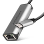 Перехідник USB-C to RJ45 Ethernet 2500Mbps gray AXAGON (ADE-25RC) - зменшене зображення 5