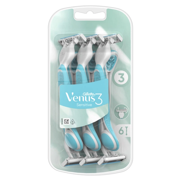 Бритва Gillette Venus 3 Sensitive 6 шт. (7702018487158) - picture 2