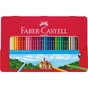 Олівці кольорові Faber-Castell Замок, 36 кольорів, у металевій коробці 115886 (26176) - зменшене зображення 1