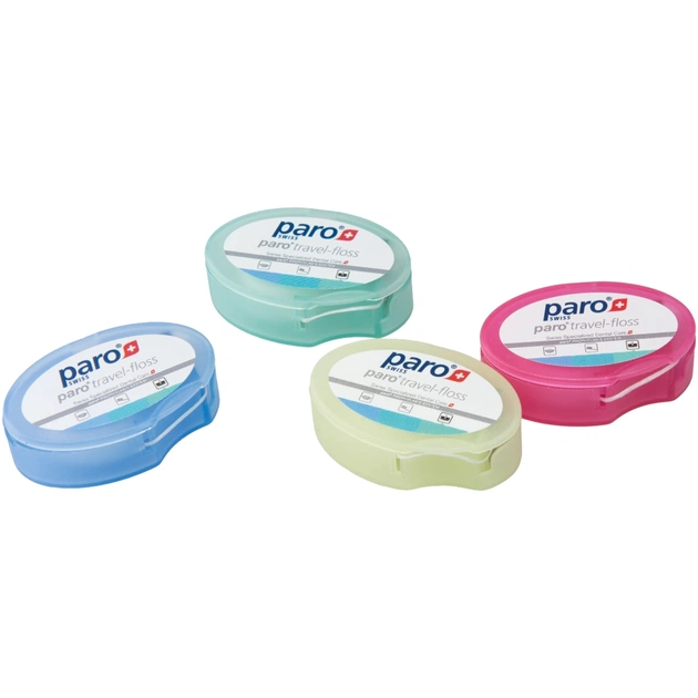 Зубна нитка Paro Swiss Travel-floss Дорожня Салатова упаковка 5 м (7.1763/3) - picture 2