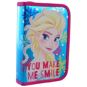 Пенал Yes Frozen твердий одинарний з двома клапанами (532178) зображення 1