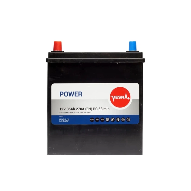 Акумулятор автомобільний Vesna 35 Ah/12V (415 135) - изображение 1