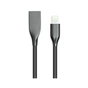 Дата кабель USB 2.0 AM to Lightning 1.0m black PowerPlant (CA911790) - уменьшенное изображение 1