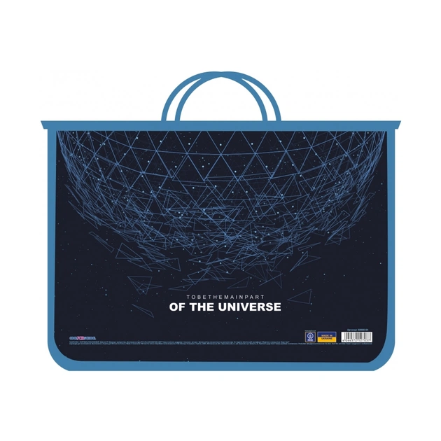 Папка - портфель Cool For School пластиковый на молнии Fast (CF30000-04) - изображение 1