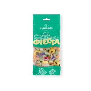 Ласощі для гризунів Природа Фієста «Гранулят фруктово-трав'яний» 100 г (4820157401545) зображення 1