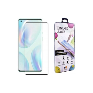 Скло захисне Drobak OnePlus 8 Lite Full Cover Full Glue (Black) (222220) зображення 1