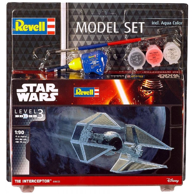 Збірна модель Revell Зоряний СІД-перехоплювач рівень 3, 1:90 (RVL-63603) - изображение 1