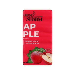 Тверде мило Grand Шарм Яблуко 5 х 70 г (4820195500545) изображение 1