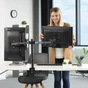Настольный кронштейн Hama SCR-2 13"-32" Black (118491) - уменьшенное изображение 5