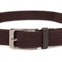 Ремінь Vintage Текстильний чоловічий Коричневий (20523) - зменшене зображення 6