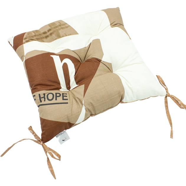 Подушка на стілець MirSon Бязь 17-0534 Patsy 40х40 см (2200006185758) - зображення 1