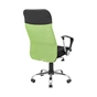 Офісне крісло Richman Ультра Ю Хром M-1 (Tilt) Сітка чорна + зелена (ADD0003103) - зменшене зображення 4