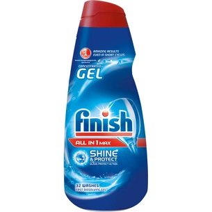 Гель для миття посуду в посудомийці Finish All in 1 Max 650 мл (5997321731667/5997321732824) зображення 1