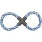 Іграшка для собак Trixie Канат-вісімка з пластиковою хрестовиною 35 см (4011905032788) - зменшене зображення 2