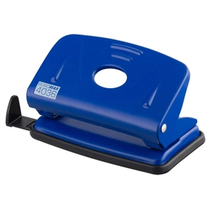 Діркопробивач Buromax metal, 10sheets, blue (BM.4036-02) зображення 1