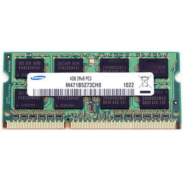 Модуль пам'яті для ноутбука SoDIMM DDR3 4GB 1600 MHz Samsung (M471B5173QH0-YK0 / M471B5273DM0-CK0) - изображение 1