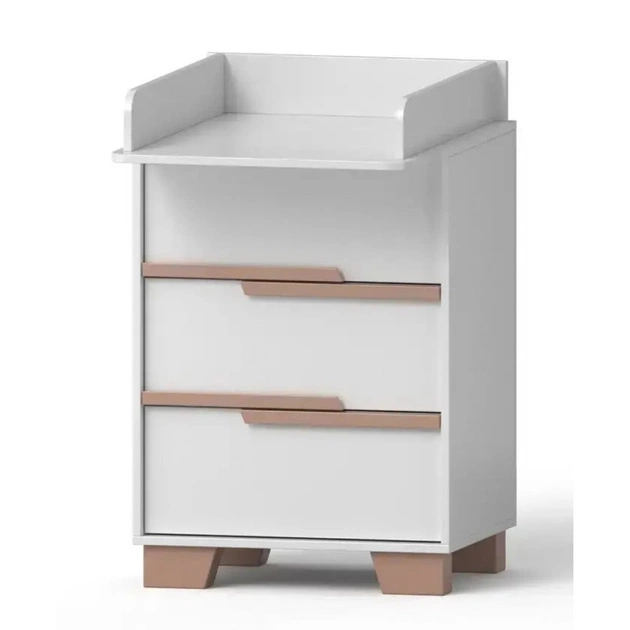 Комод-пеленатор Angelo Loft 60 см біло-мокко 60х51х90 (19025) - picture 1