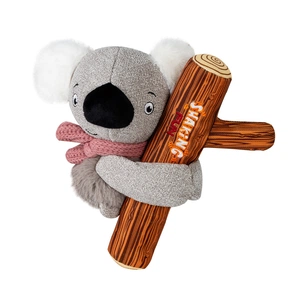Іграшка для собак GiGwi Shaking Fun Коала з великою пищалкою 22 см (2260) зображення 1