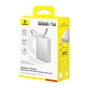 Батарея універсальна Baseus PicoGo 10000mAh 45W PD, QC, Galaxy Natural Titanium (P10076803853-00) - зменшене зображення 4