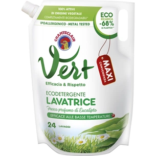 Гель для прання ChanteClair Vert з ароматом евкаліпту 1224 мл (8015194521554) зображення 1