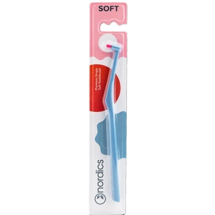 Зубна щітка Nordics Single Tuft Soft Blue Монопучкова (3800501908037) зображення 1