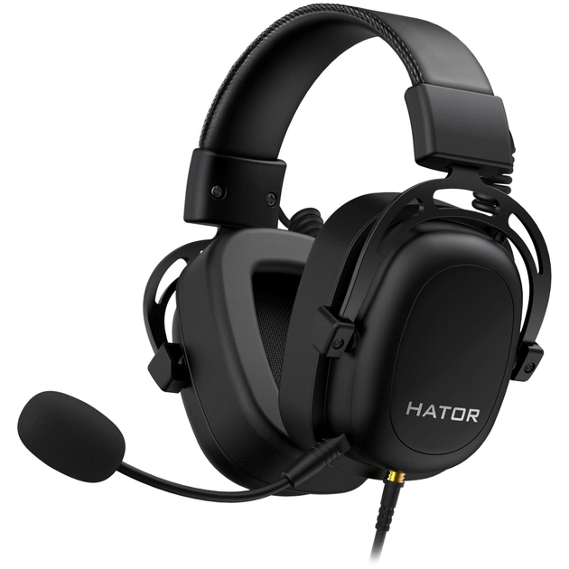 Навушники Hator Hypergang 2 USB 7.1 Black (HTA-940) - зображення 1