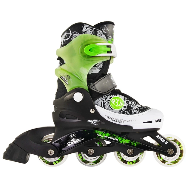 Роликові ковзани Action Pat Зелені 30-33 (PW-117CD-1/Green/30-33) - picture 1