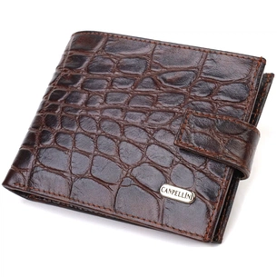 Гаманець Canpellini З натуральної шкіри Коричневий (21888) зображення 1