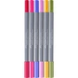 Художественный маркер Faber-Castell набор акварельных двухсторонних Goldfaber Aqua Dual Marker Flowers, 6 цветов (32314) - уменьшенное изображение 3