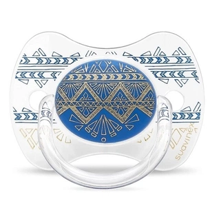 Пустушка Suavinex Couture, 18+ міс синя (304233) зображення 1