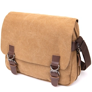 Сумка Vintage Текстильна Пісочна (20607) зображення 1