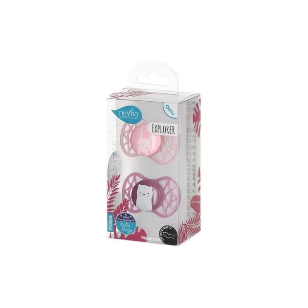 Пустушка Nuvita Air55 Explore 0m+ ортодонтична (NV7066F) - picture 6