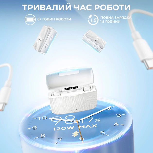 Мікрофон Fifine M9W White (M9W) - picture 8