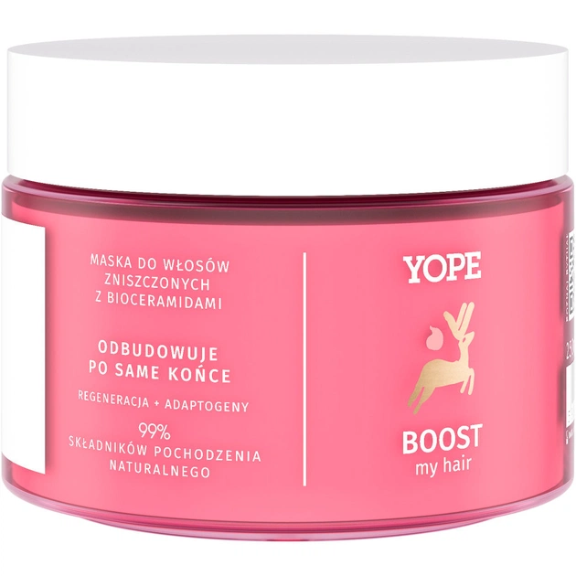 Маска для волосся Yope Boost My Hair для пошкодженого волосся 250 мл (5903760203061) - зображення 1